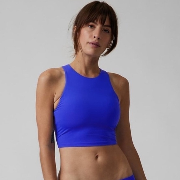 NWT! Athleta Conscious Crop Bikini Top A-C - Size Small 🧜‍♂️
